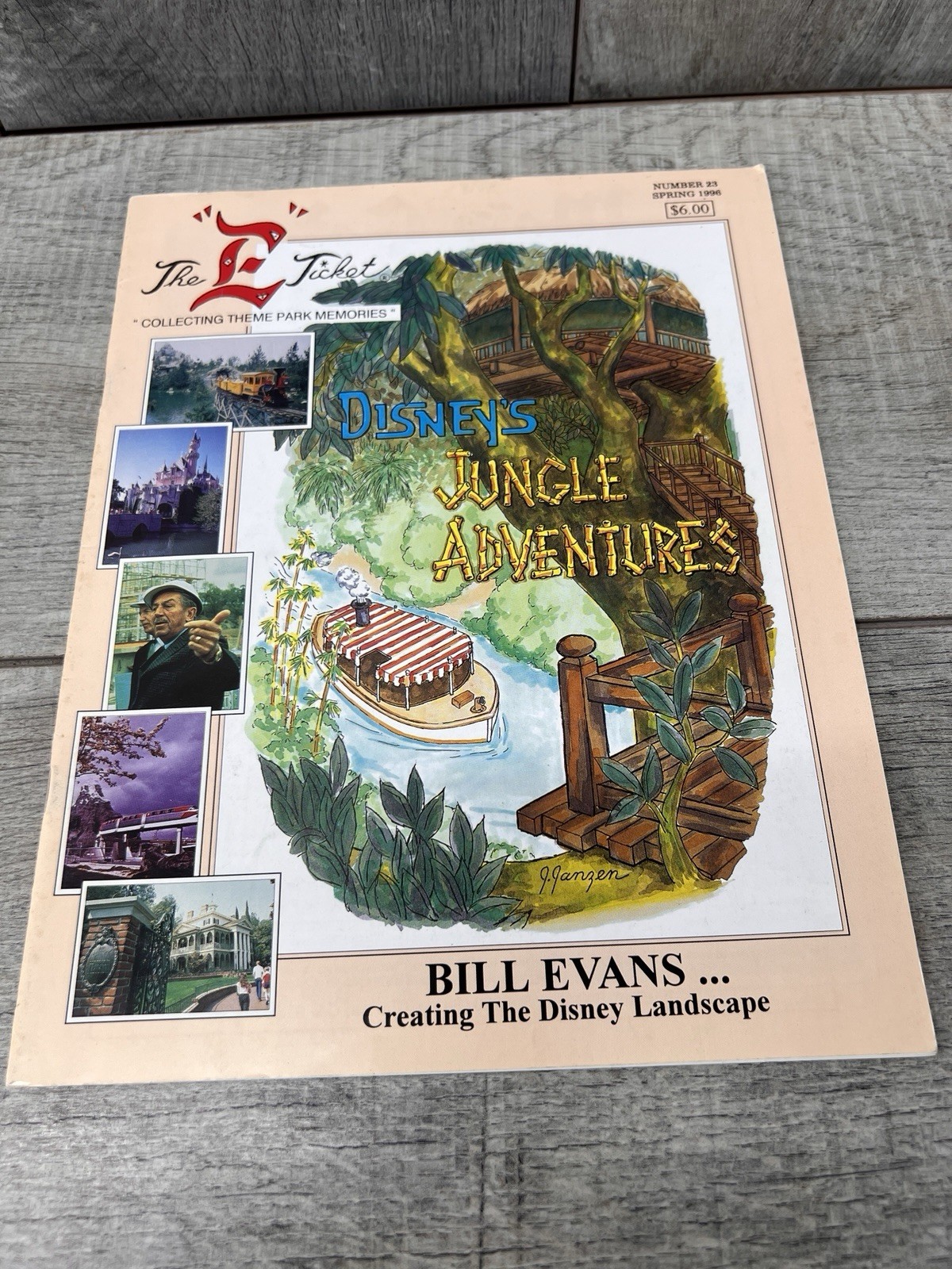 Disney E Ticket Magazine #23 Spring 1996 Disney\'s Jungle Adventures
