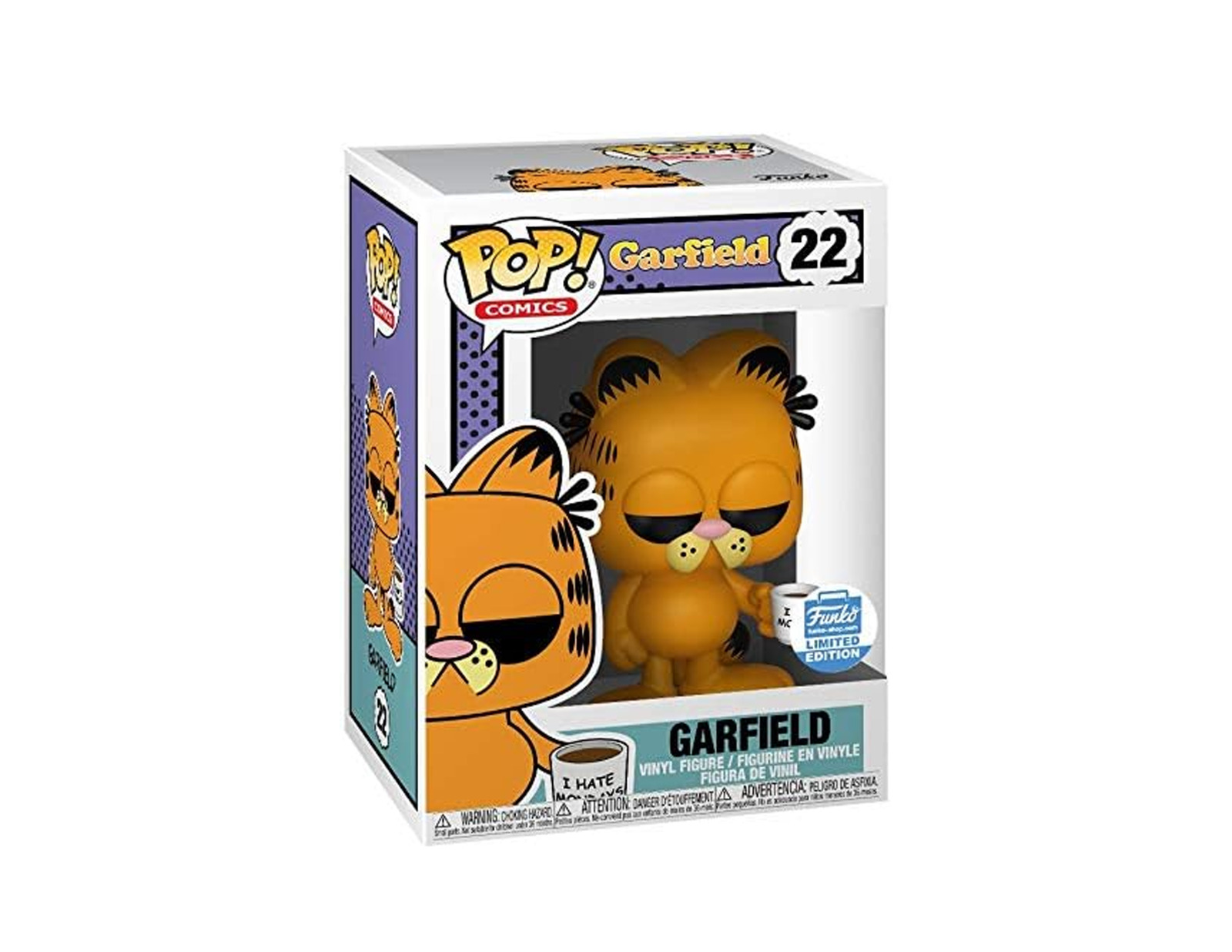 Funko POP Comics - Garfield #22 (Funko Exclusive) with Soft Protector (B26)