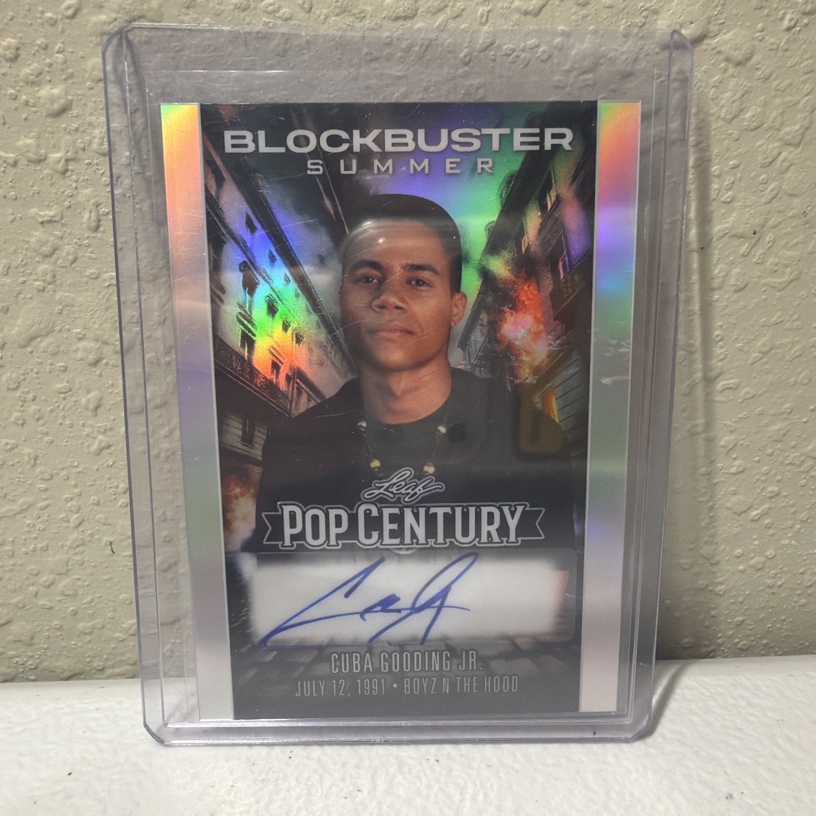 2025 Leaf Pop Century Cuba Gooding Jr. Blockbuster Summer Autograph /5