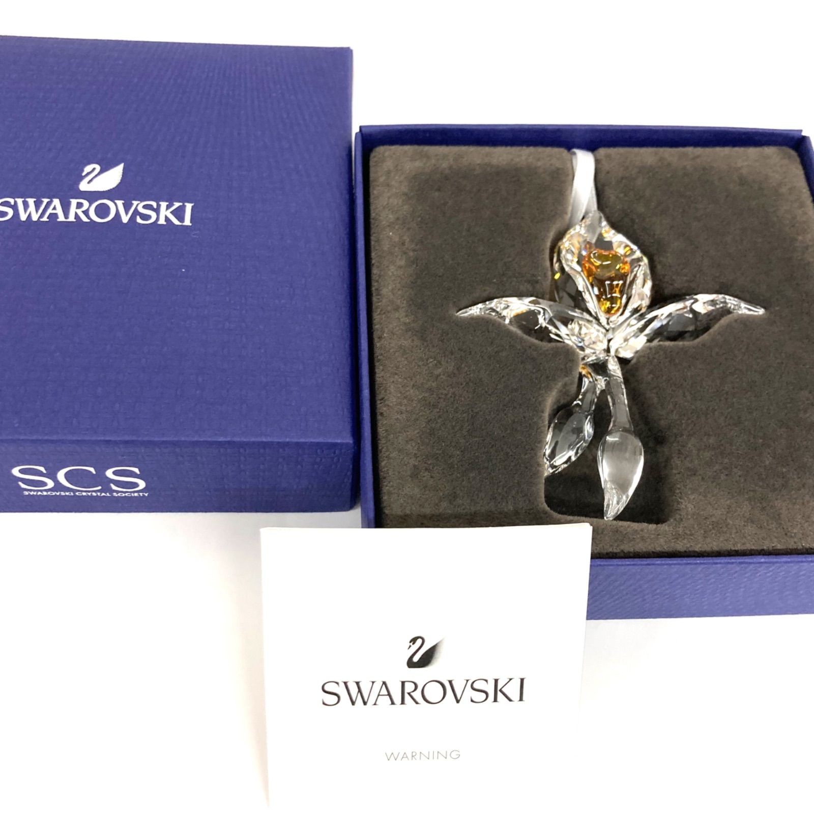 Unused stored item SWAROVSKI/SWAROVSKI Ornament Orchid SCS limited