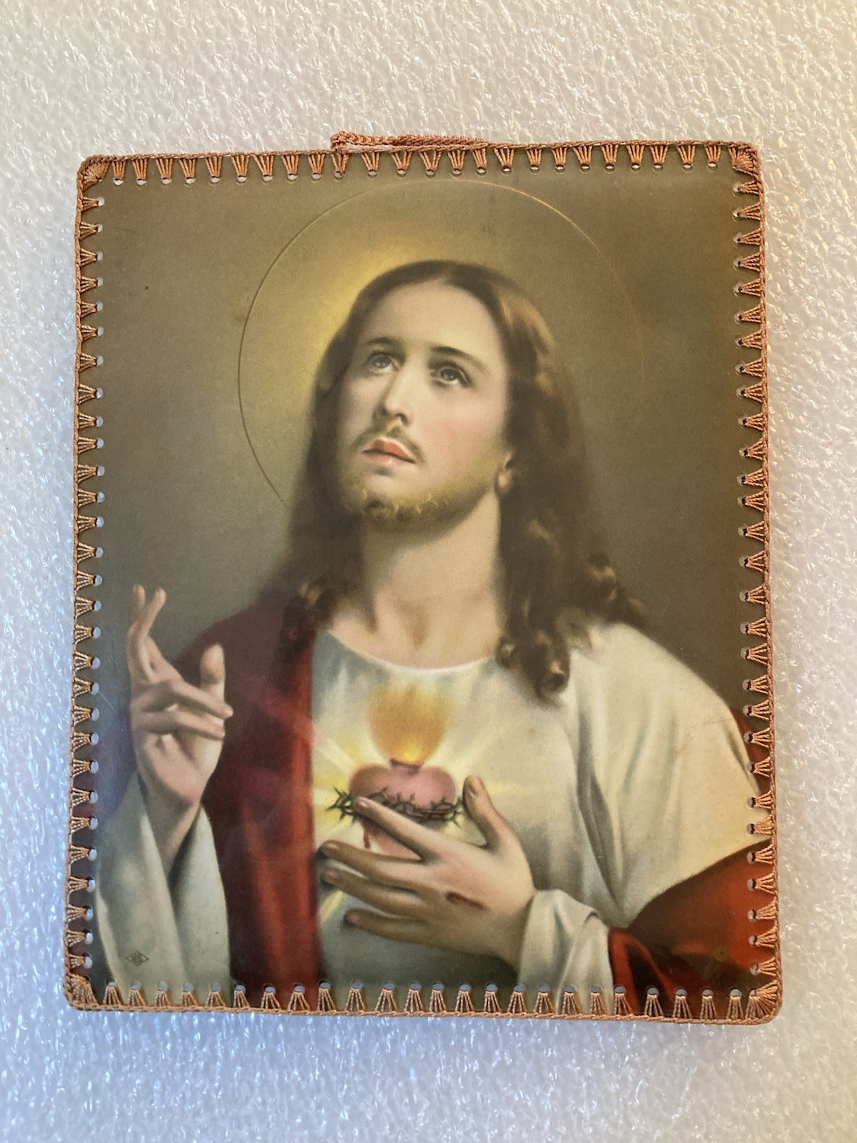Vintage Catholic Jesus 8”X10” Print- N.G. Basevi - Sisters of Misericordia Hosp. Vintage Catholic Jesus 8”X10” Print- N.G. Basevi - Sisters of Misericordia Hosp.