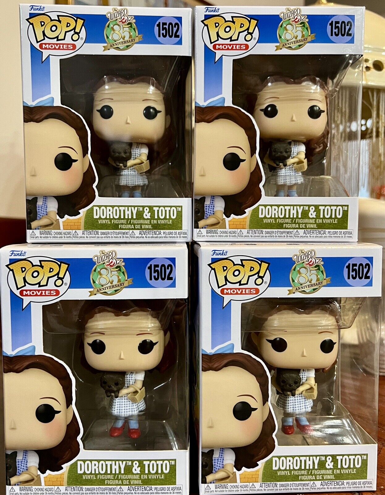 Funko Pop Movies - The Wizard of Oz Dorothy & Toto #1502
