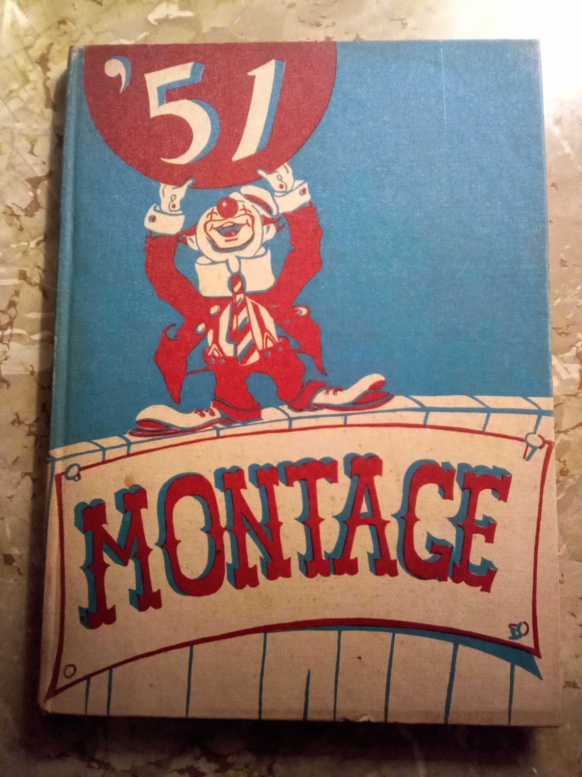 The 1951 Montage, California Community High School yearbook, California PA
