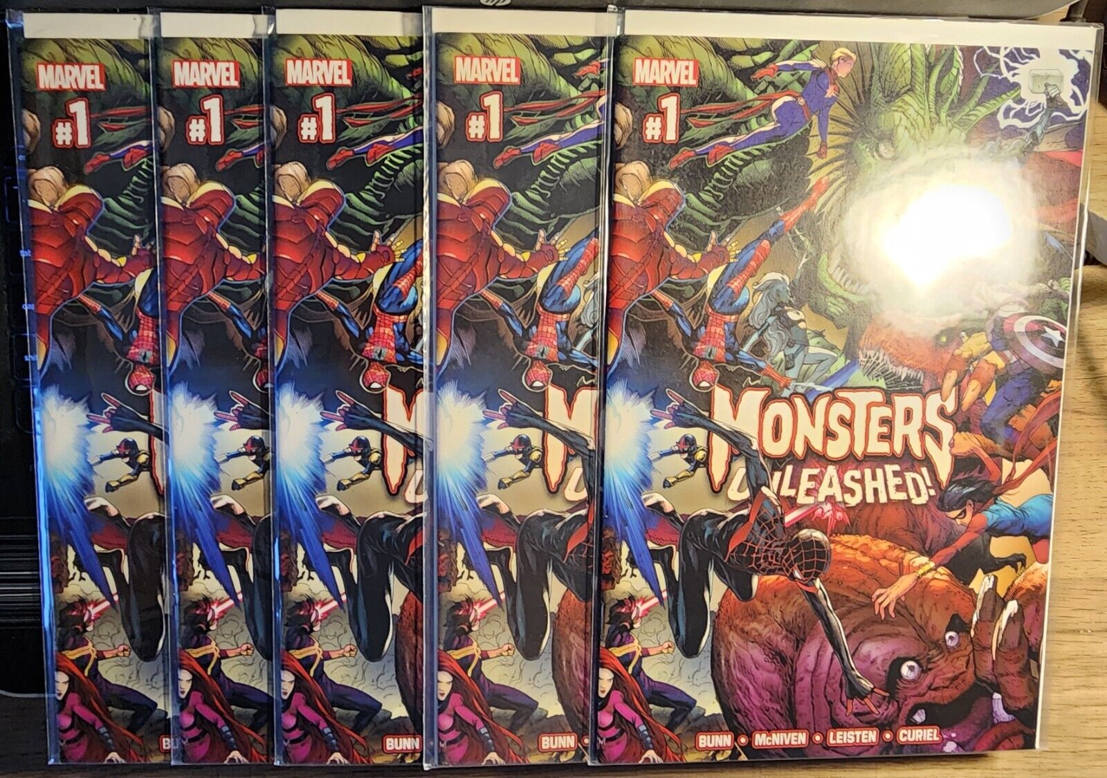 Monsters Unleashed 1 x5 Marvel
