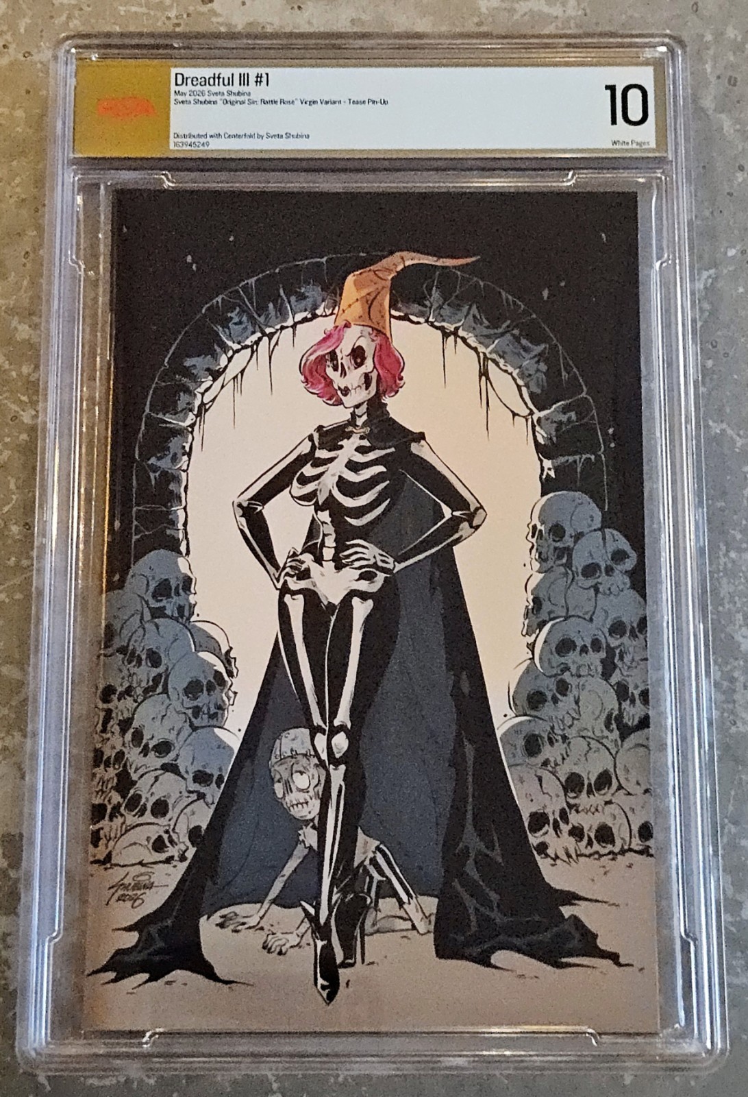 Dreadful III🔸🟡 PSA 10🟡🔸 Nawti Comic👻SVETA SHUBINA🎃Kickstarter