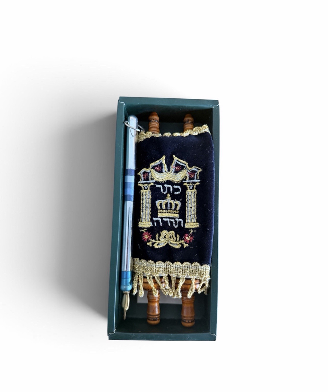 Judaica sefer torah Scroll Book Hebrew Bible Judaica israel 19 cm/7.5”(BRAND New