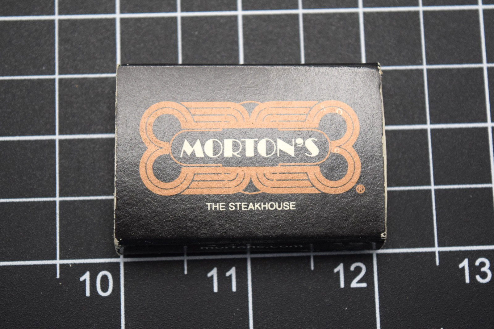 Morton\'s The Steakhouse New York City VTG Matchbox Full Unstruck