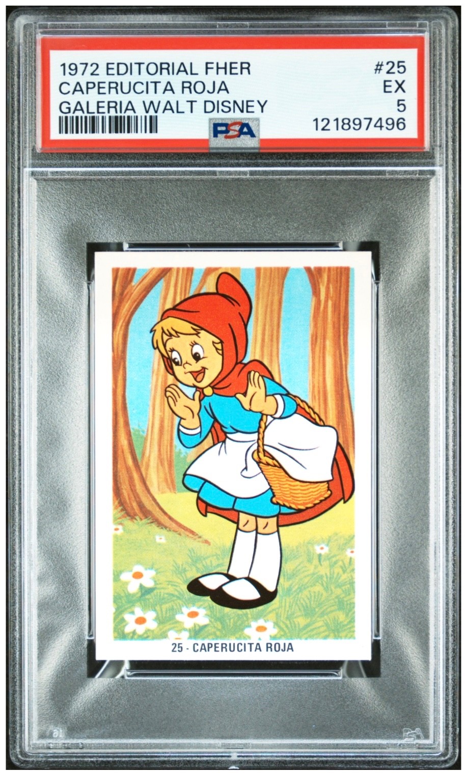 1972 LITTLE RED RIDING HOOD EDITORIAL FHER #25 \