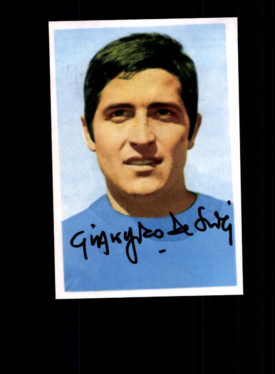 Giancarlo De Sisti Italy Vice World Champion 1970 Original Signed + A 150711
