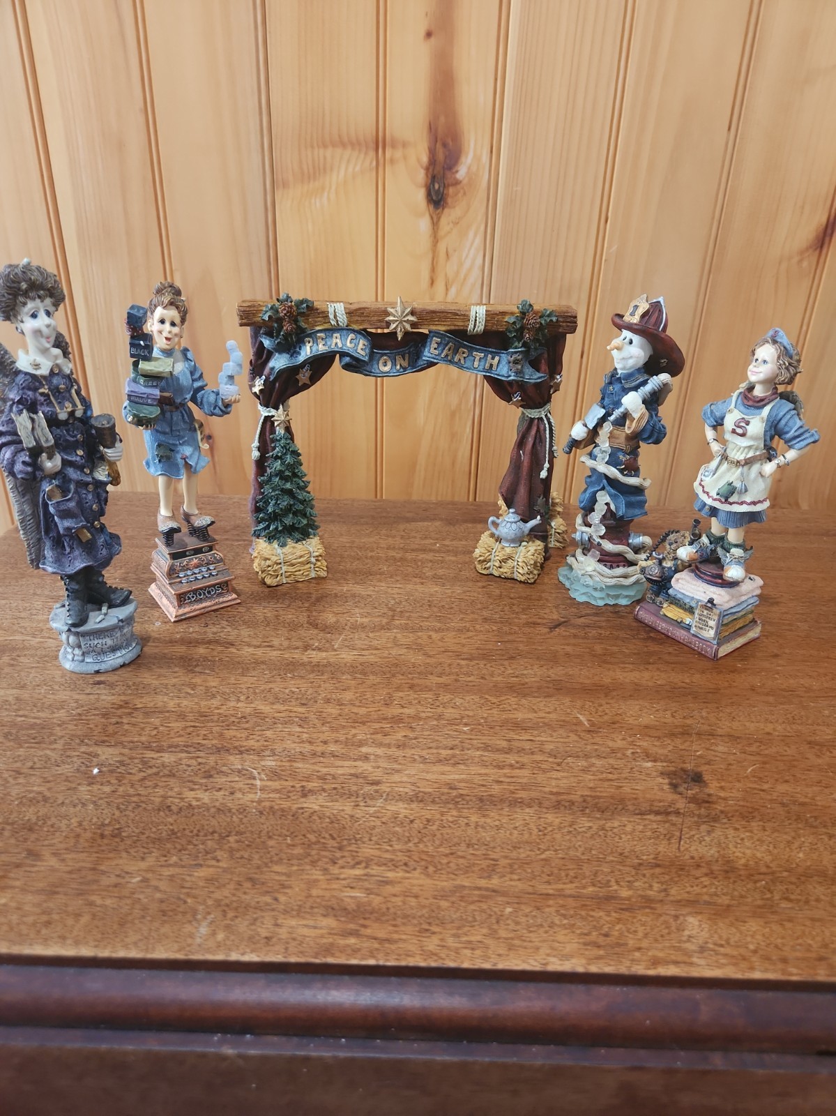 Vintage Boyds Bears & Friends The Folkstone Collection Set Of 5 1995-1999