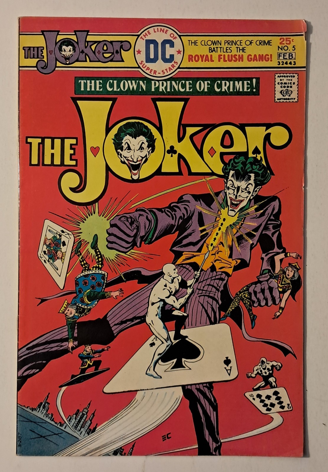 Joker #5 (1st app of Ace of Spades/ Royal Flush Gang) 1976