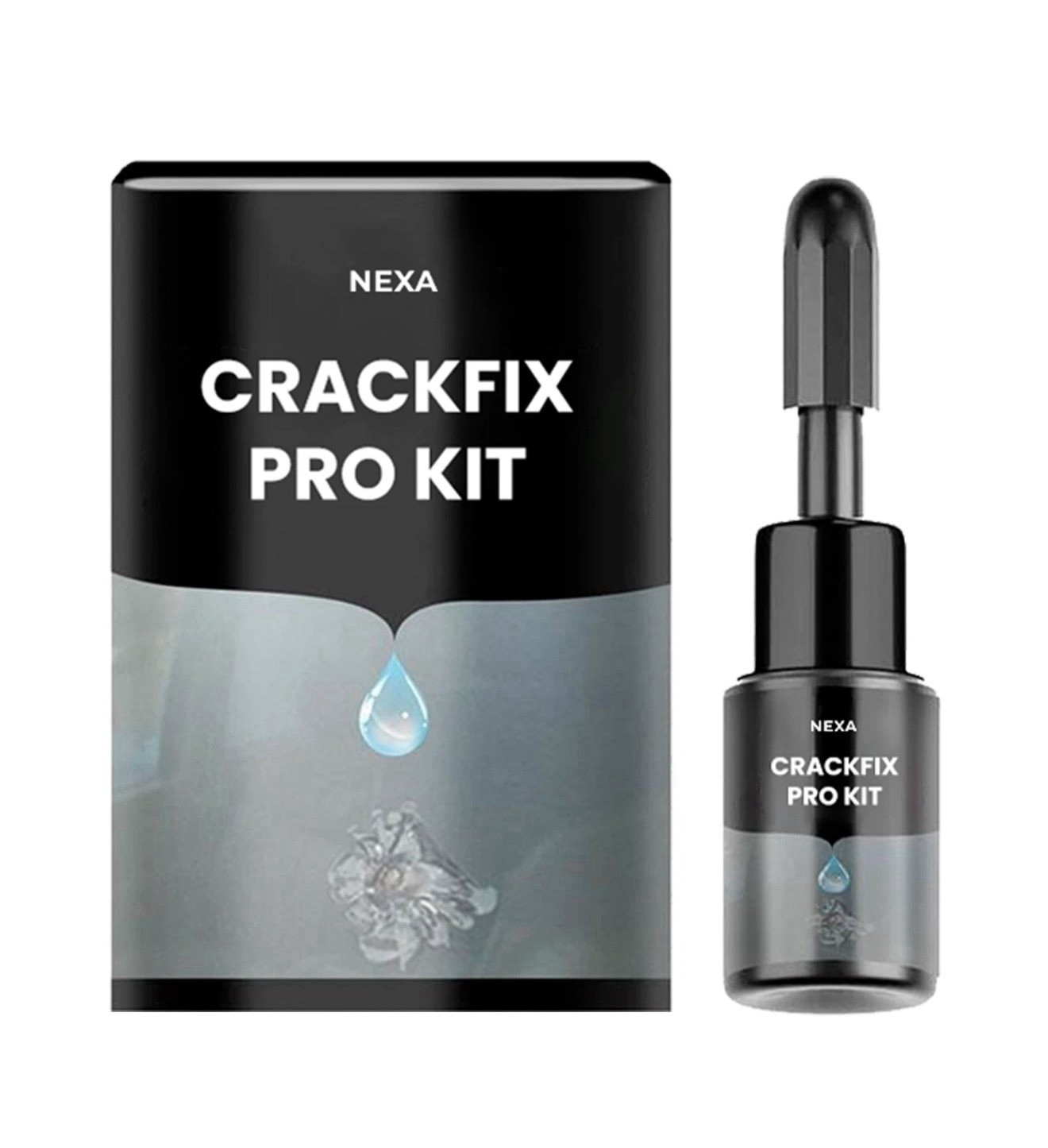 NEXA CrackFix Pro Kit – Glass Crack Appearance Kit for Windshields