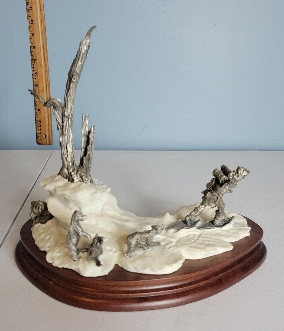 Chilmark Pewter Jedediah Smith by Don Pollard  Limited Edition 292/2500 1989
