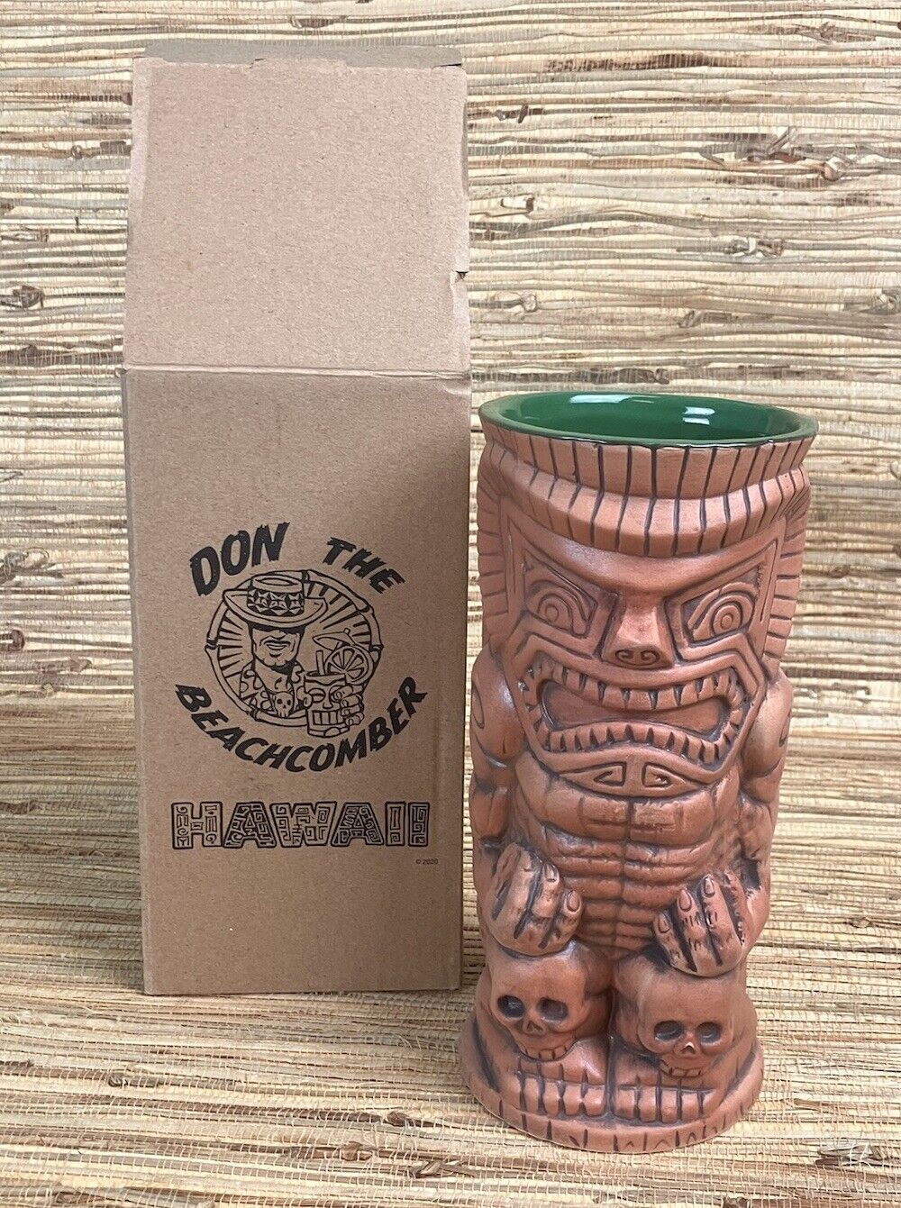Don The Beachcomber Tiki Mug By Brad Parker 7.75