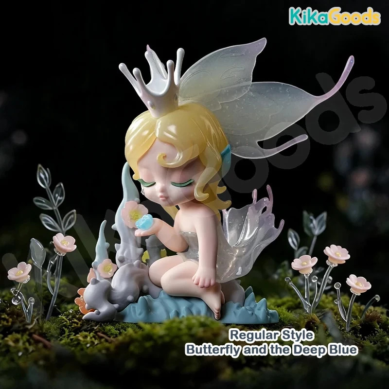 NEW**52Toys Sleep Elves Fable Series BUTTERFLY AND THE DEEP BLUE Blind Box Elf NEW**52Toys Sleep Elves Fable Series BUTTERFLY AND THE DEEP BLUE Blind Box Elf