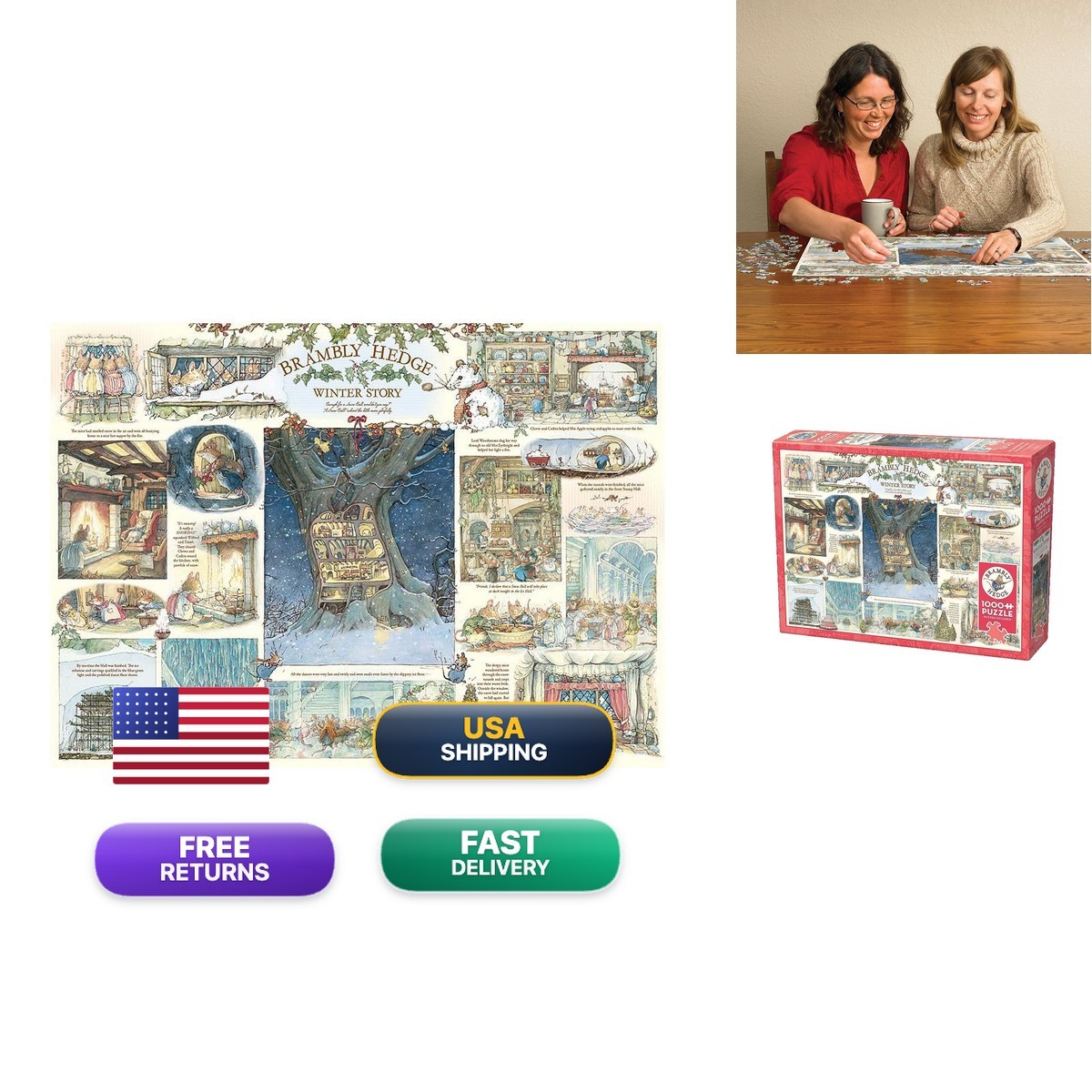 Cobble Hill Puzzle Company Ltd. Cobble Hill 1000 - -