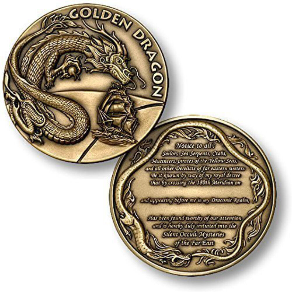NEW Order of the Golden Dragon Challenge Coin.