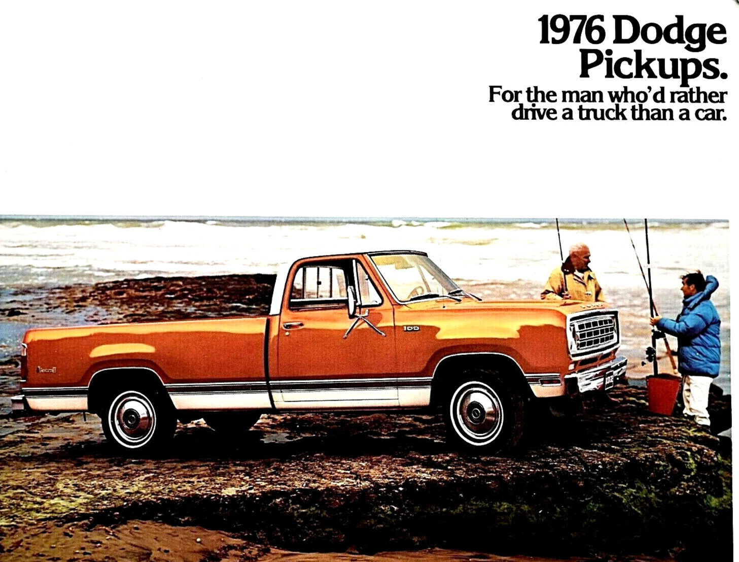 NEAR MINT 1976 DODGE PICKUP SALES BROCHURE ~ 16 PAGES ~ 8.5