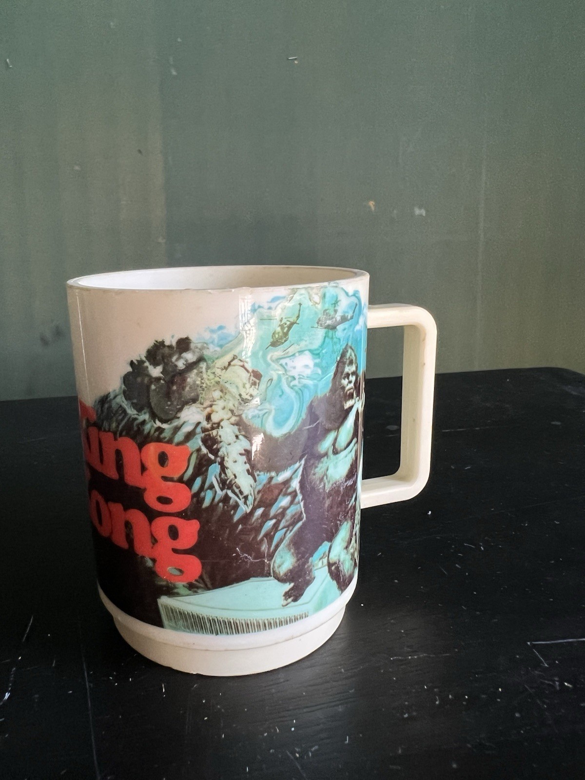Vintage 1976 King Kong promotional cup