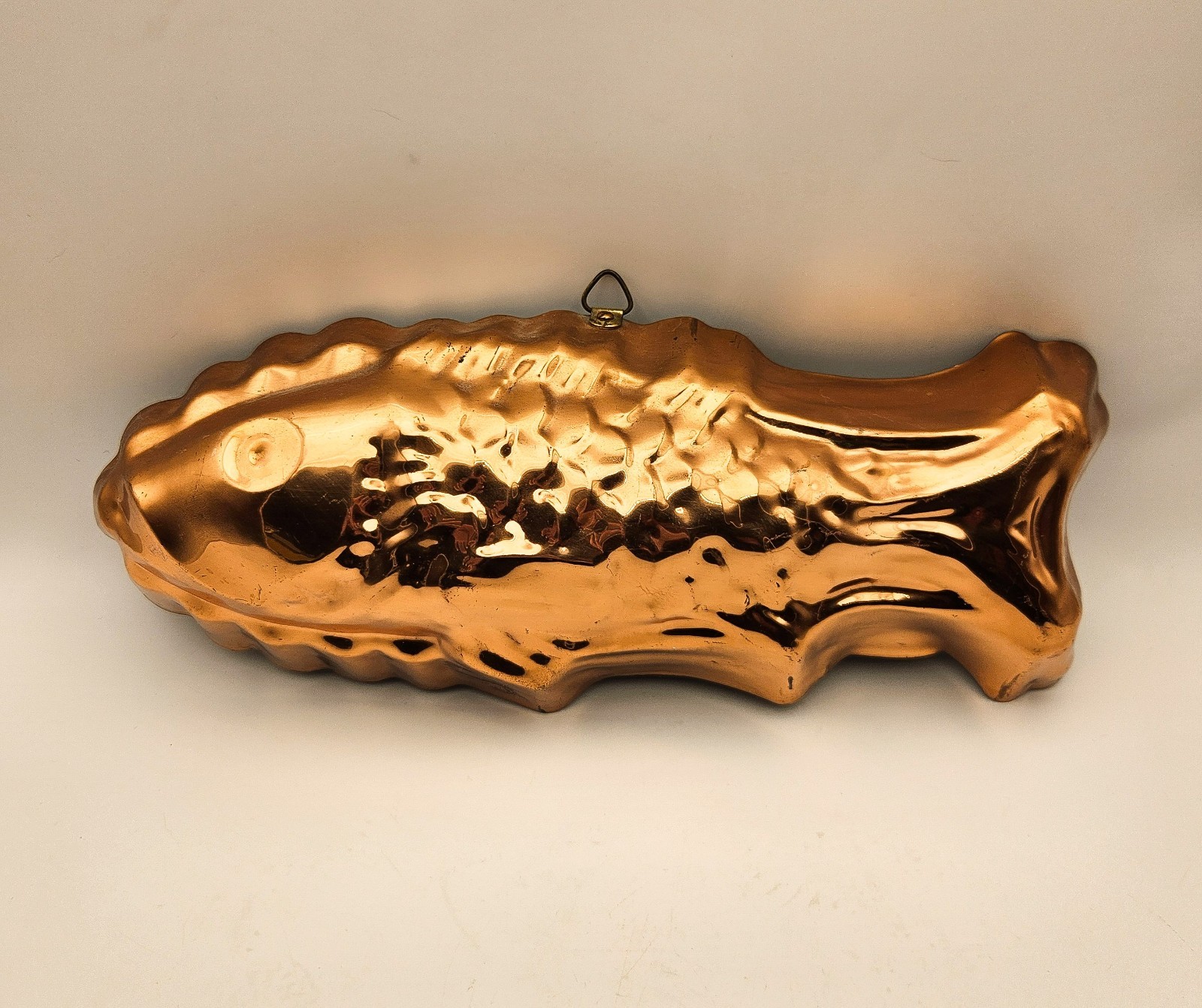 Vintage Antique Jelly Cake Mold Fish / Nautical Wall Decor - Made in Portugal