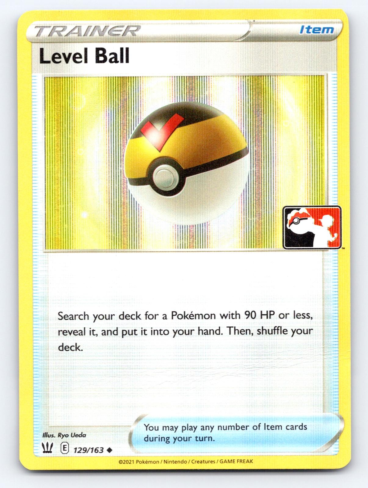 Level Ball 129/163 Uncommon Prize Pack Series Cards Pokemon Holo Near Mint