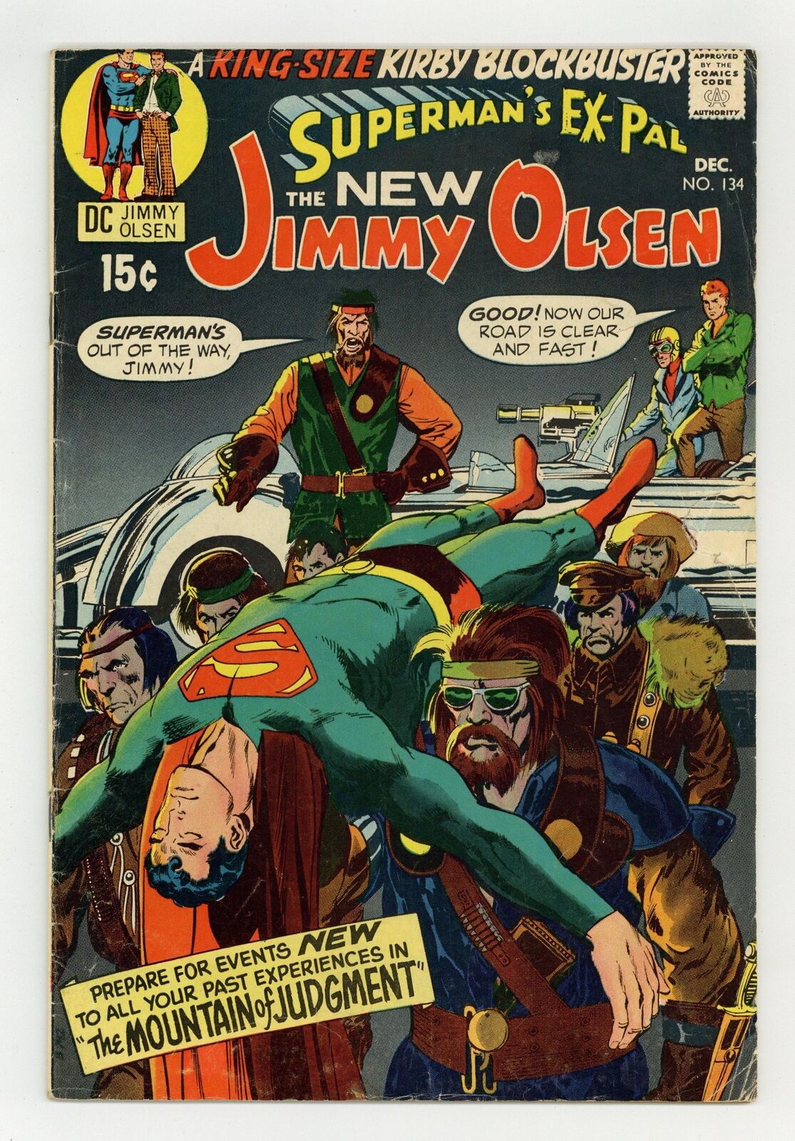 Superman's Pal Jimmy Olsen #134 VG- 3.5 1970 1st app. Darkseid (cameo)