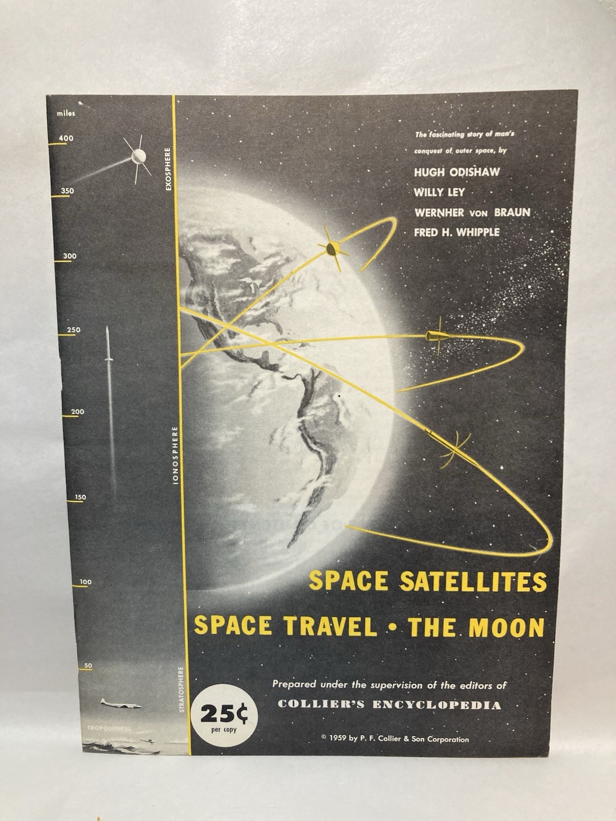 1959 Colliers Encyclopedia Space Satellites Booklet