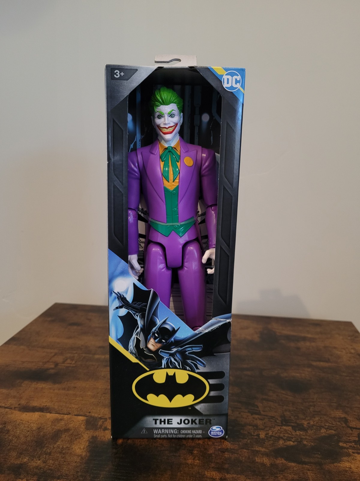 THE JOKER DC FIGURINE 12 Inches  COLLECTABLE SPIN MASTER  LOWER 48 