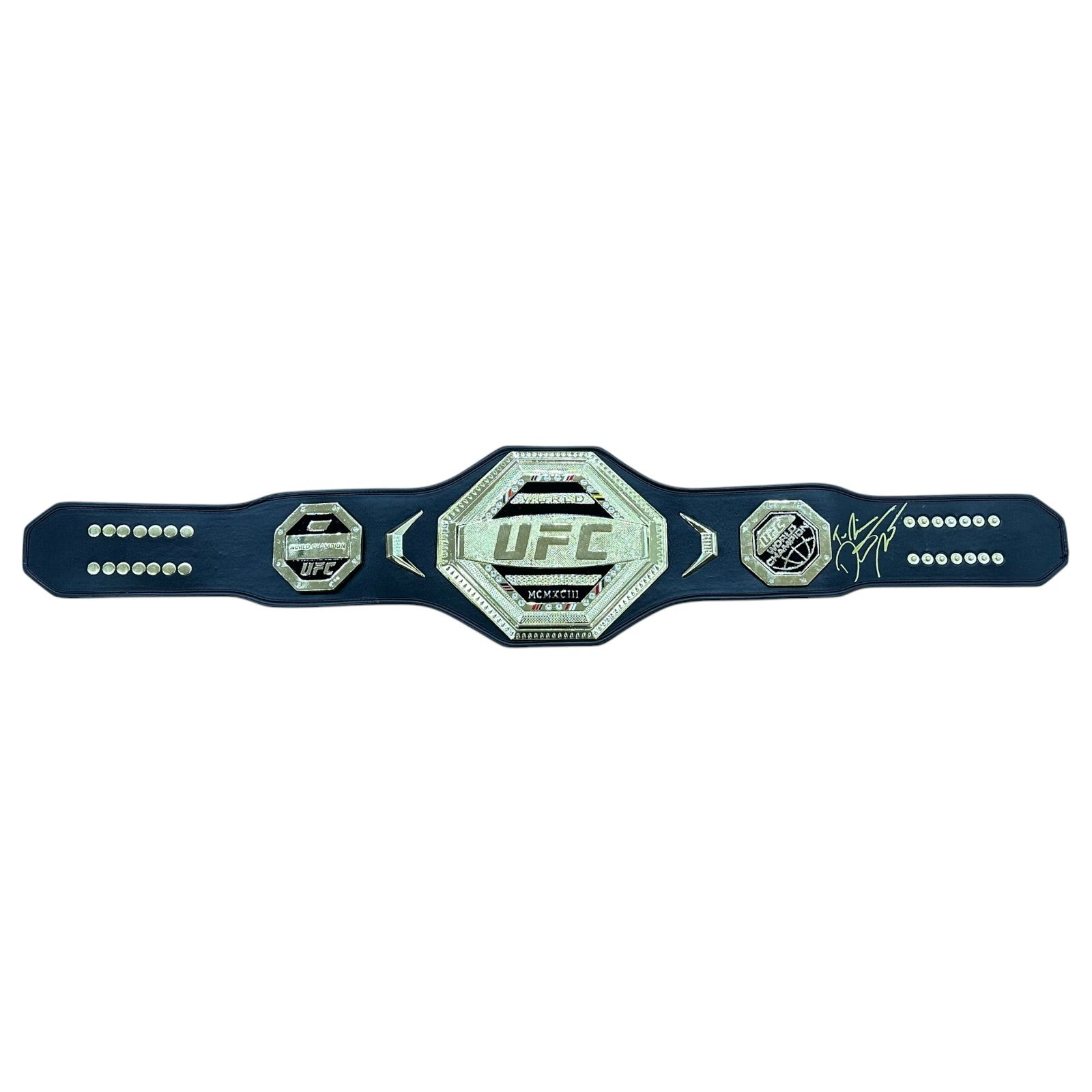 Dustin Poirier Autographed UFC World Champion Belt w/ \