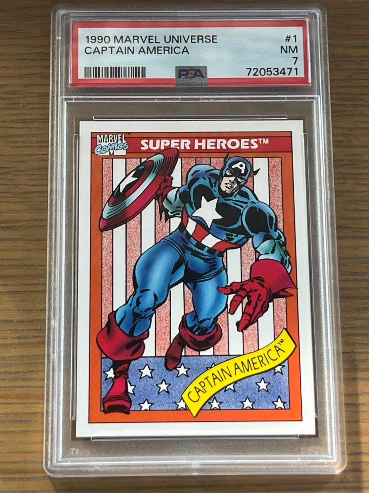 1990 Marvel Universe PSA 7 - Pick your cards