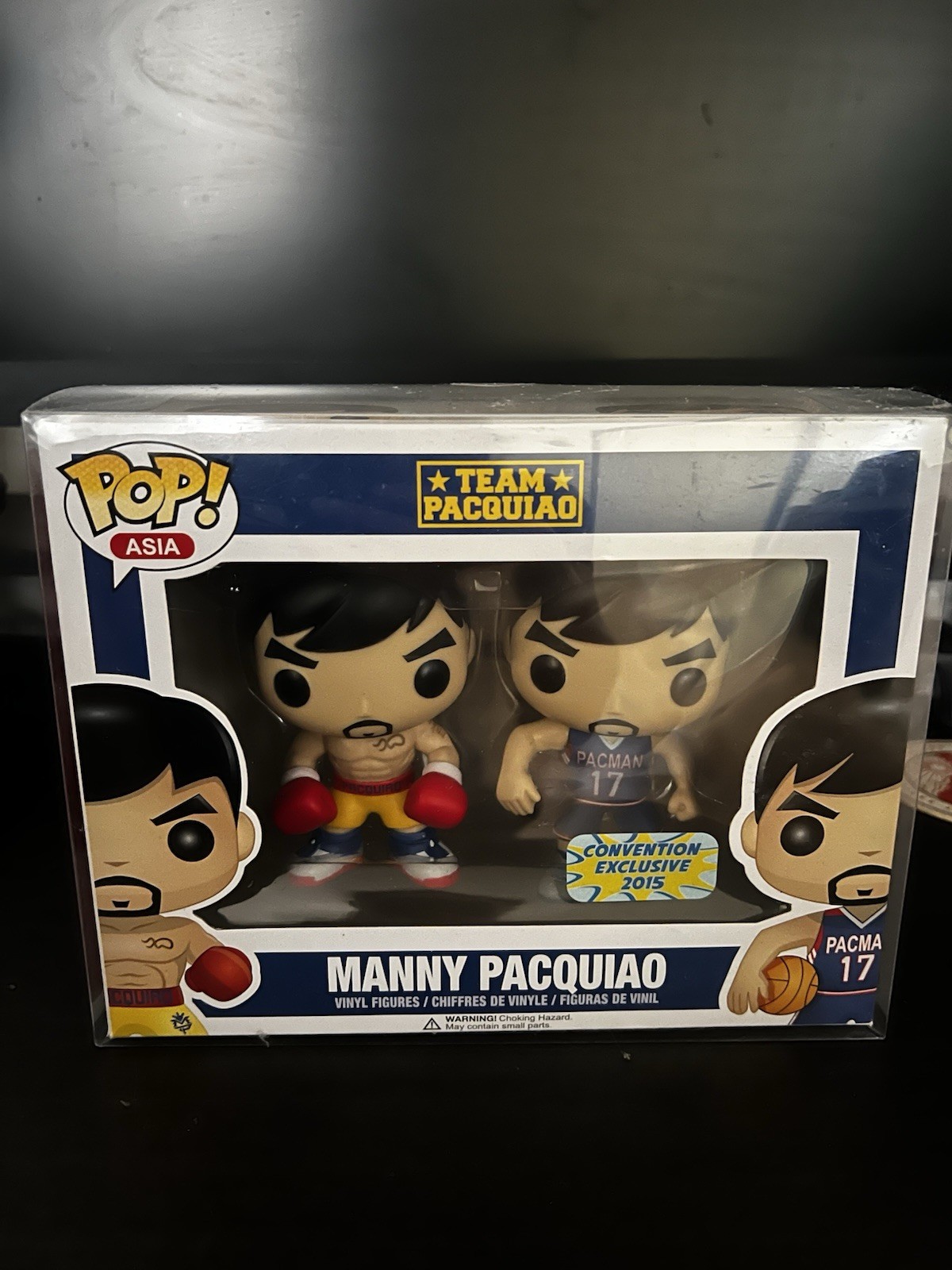 PopShield Protector for Funko 2 Pack, Manny Pacquiao 2015 Convention Exclusive