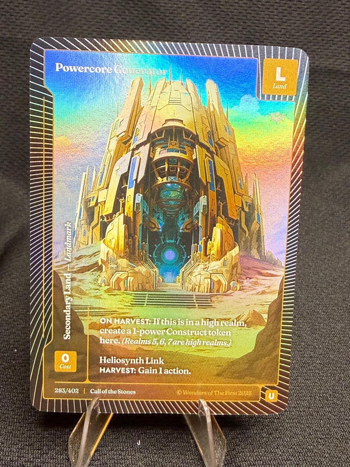 Wonders of the First Formless Foil #283/402 Powercore Generator