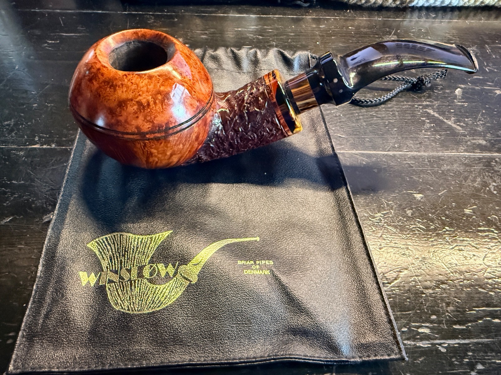 Absolutely gorgeous LARGE Poul Winslow grade E estate pipe