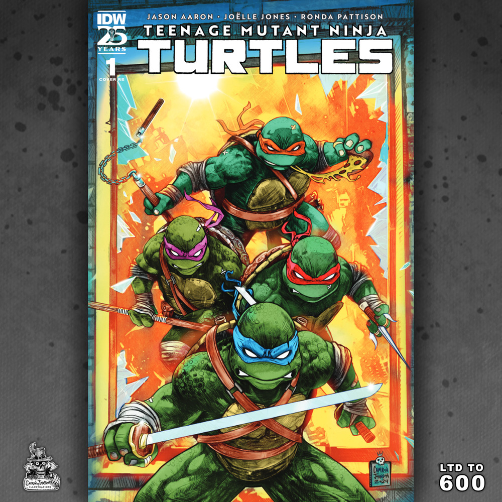 Teenage Mutant Ninja Turtles #1 NM (IDW 2024) PaladinsGate Exclusive