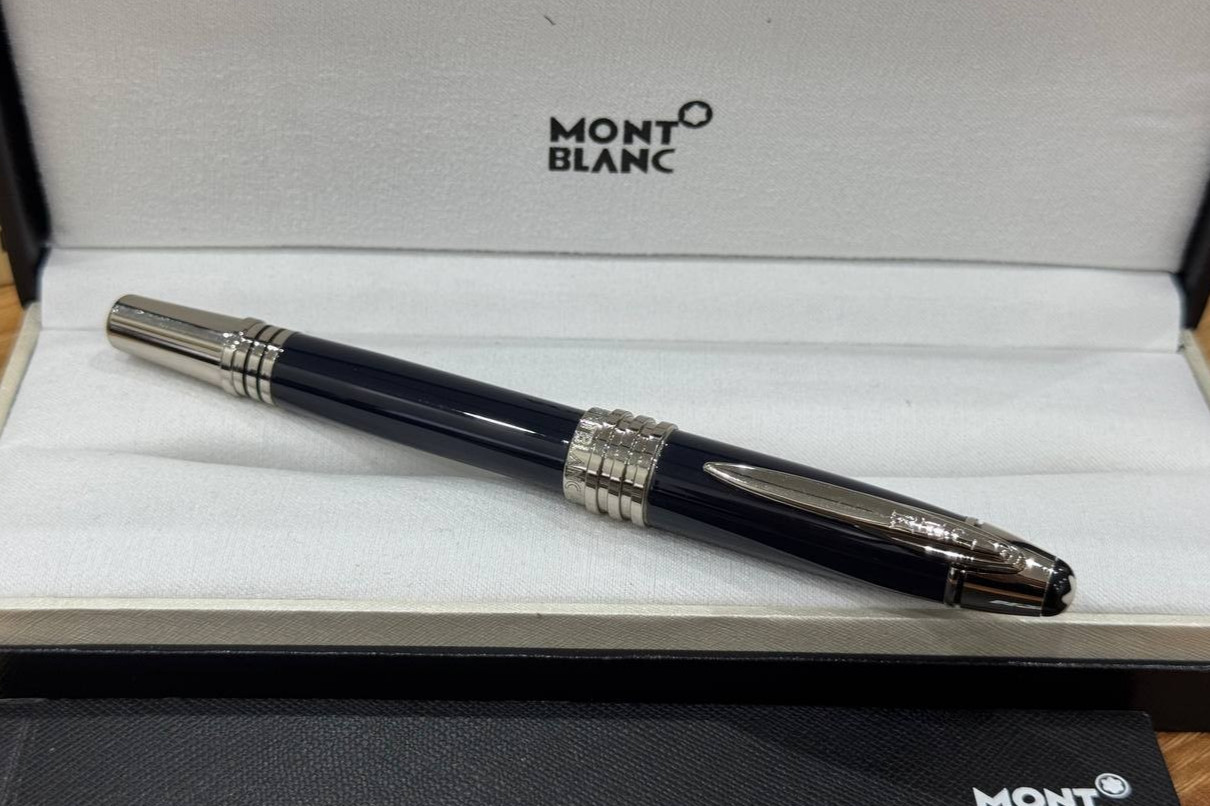 Montblanc John F Kennedy Rollerball Pen Premium Writing Instrument Luxury Boxed