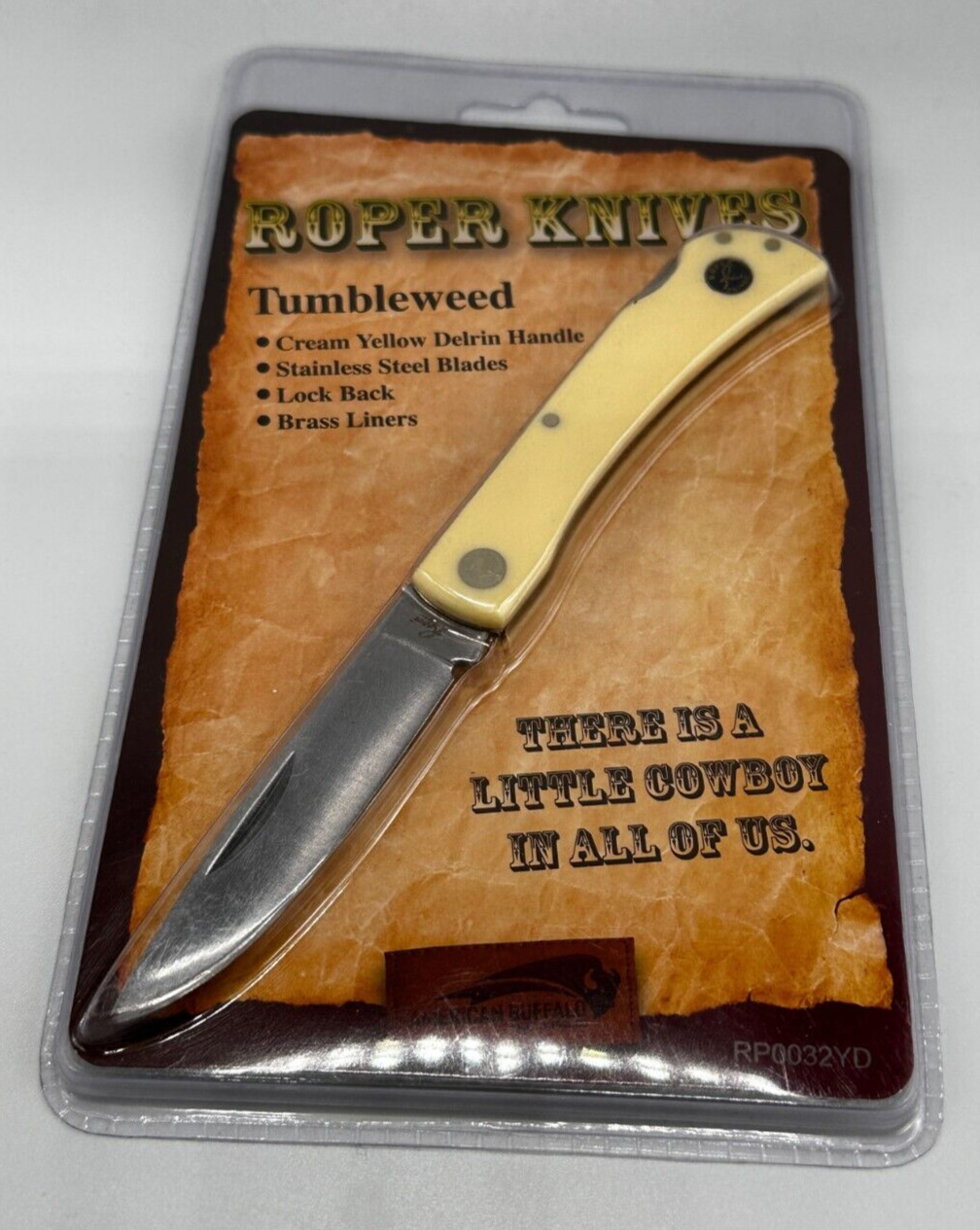 ROPER KNIVES Tumbleweed Lockback 2.5\