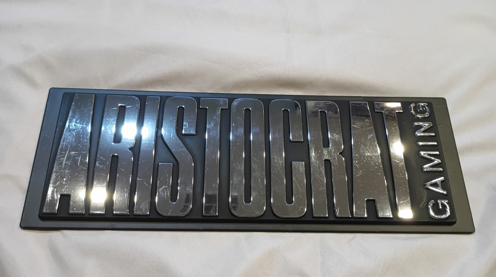 Rare Aristocrat Gaming Gambling Sign Technologies Las Vegas Casino Gaming Design Rare Aristocrat Gaming Gambling Sign Technologies Las Vegas Casino Gaming Design