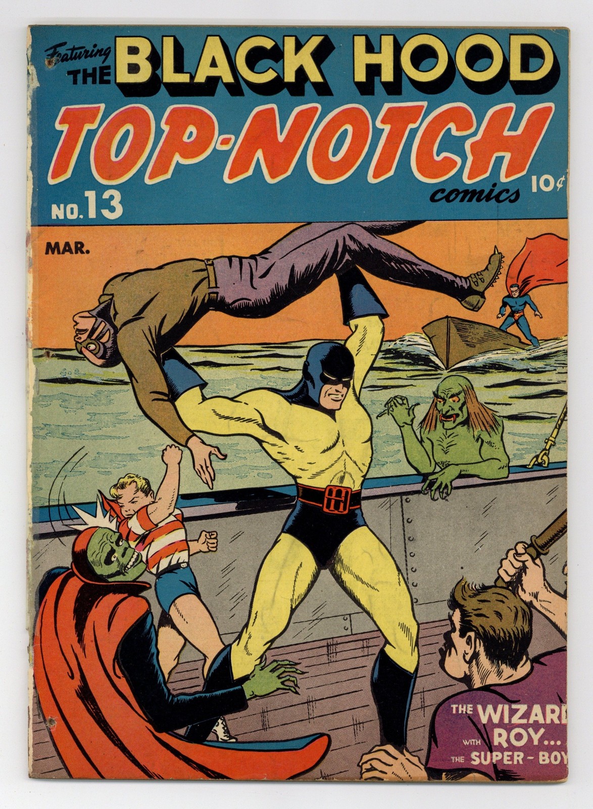 Top-Notch Comics #13 FR 1.0 TRIMMED 1941