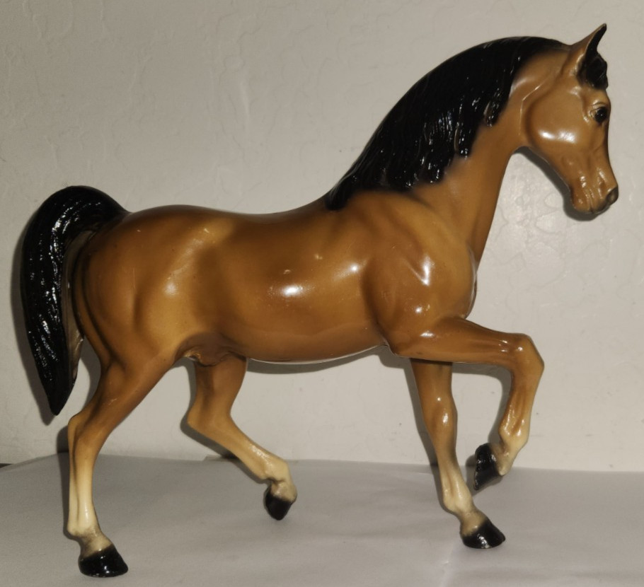 Vintage Breyer Horse #13 Glossy Bay Family Arabian Stallion Sheik 1958-1966 Vintage Breyer Horse #13 Glossy Bay Family Arabian Stallion Sheik 1958-1966