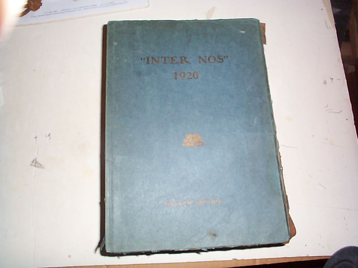 1920 YEARBOOK-PALESTINE TOWNSHIP HIGH SCHOOL-PALESTINE, ILLINOIS