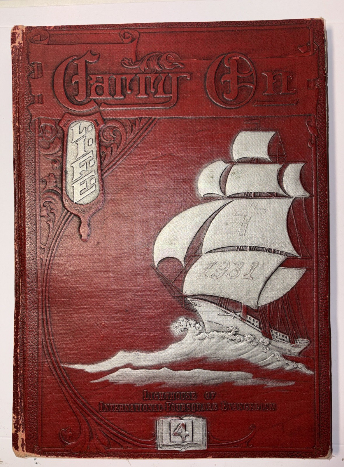 L.I.F.E. Bible College Yearbook 1931 Aimee Semple Mcpherson Angelus Temple