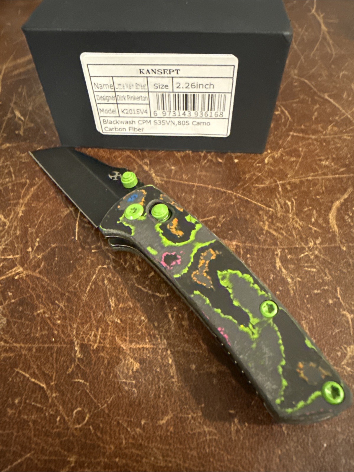kansept Mini Main Street 80s Camo Carbon