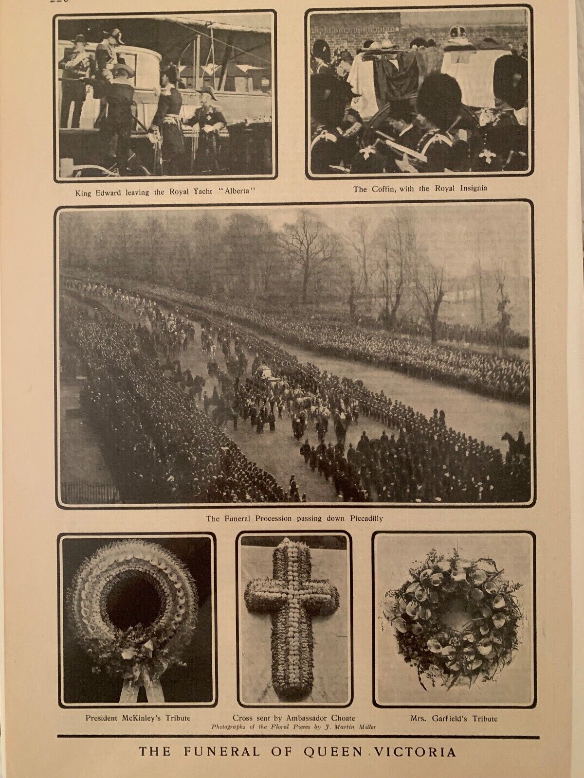 Queen Victoria\'s Funeral Procession, Harper\'s Weekly, 1901, Rare images 