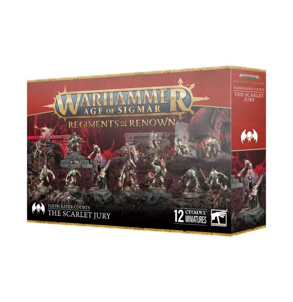 Warhammer Age of Sigmar: Regiments of Renown - Flesh-eater Courts – The Scarlet