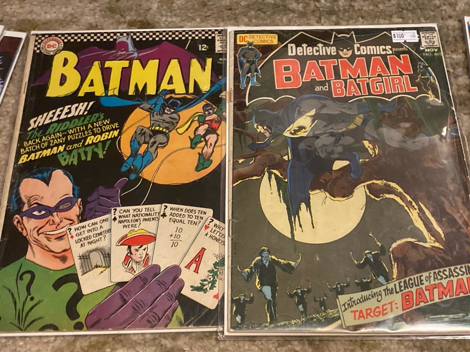 Batman Silver Age Comic Lot  First Second Appearance READ 