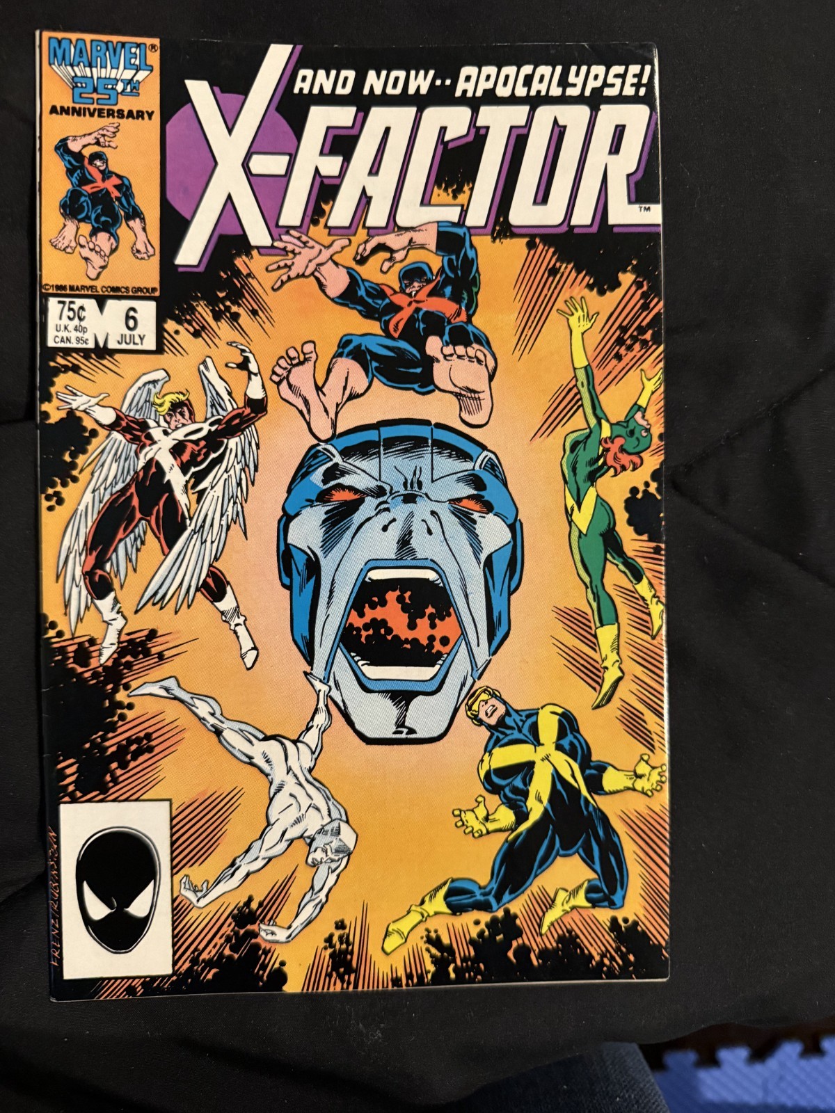X-Factor #6 (Marvel Comics July 1986)