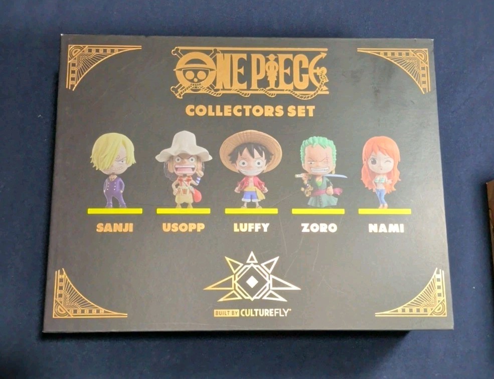 CultureFly One Piece Collectors Set Boxed Vinyl Figures Luffy Zoro Nami