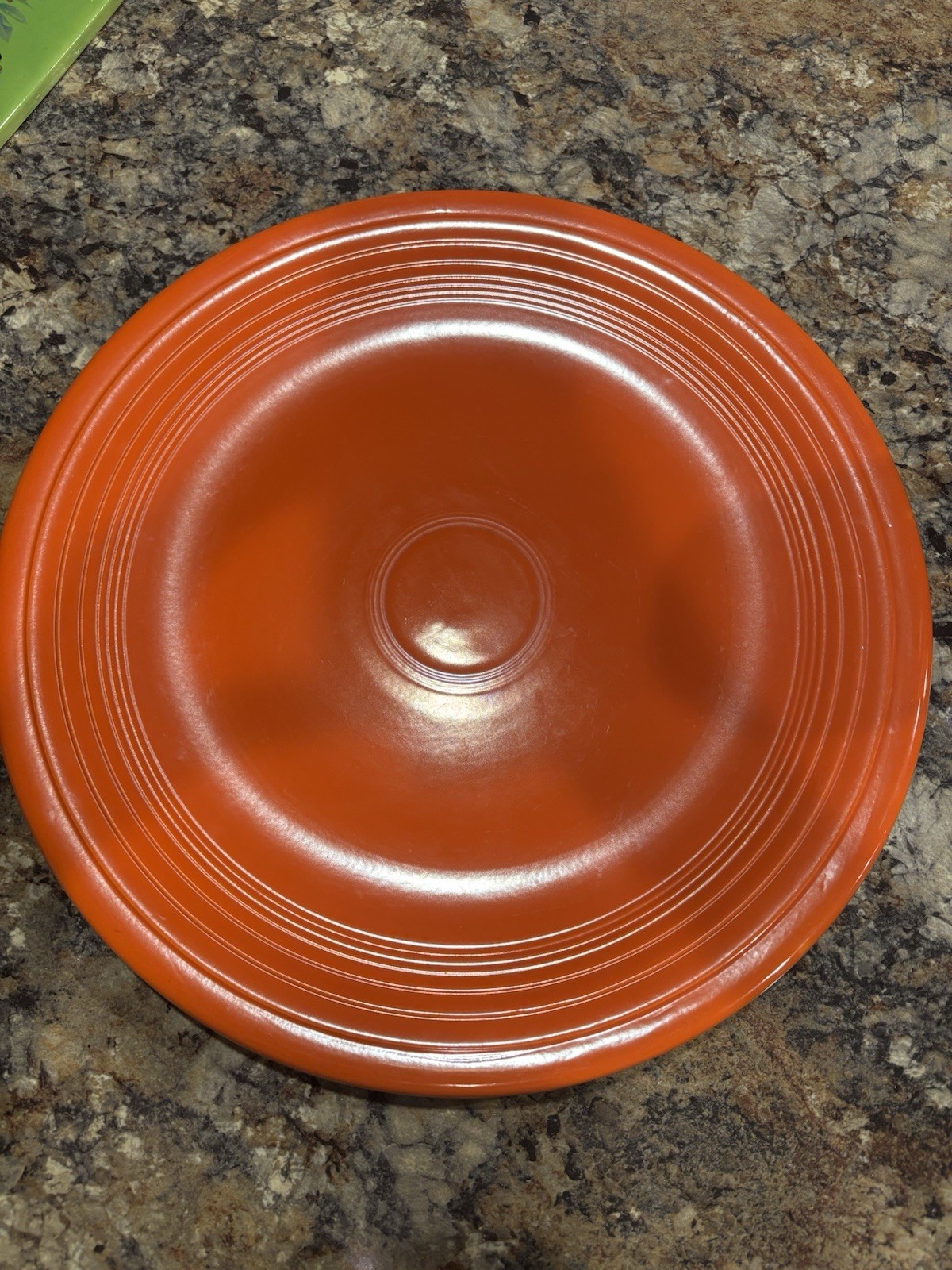 Vintage Fiestaware 15 Inches Chop Plate Double Foot Homer Laughlin Vintage Fiestaware 15 Inches Chop Plate Double Foot Homer Laughlin