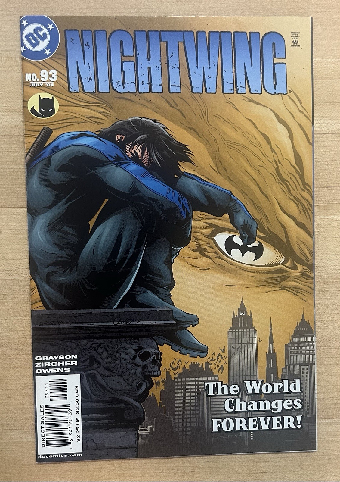 NIGHTWING # 93, Tarantula Assault, Death of Blockbuster, DC Comics 2004