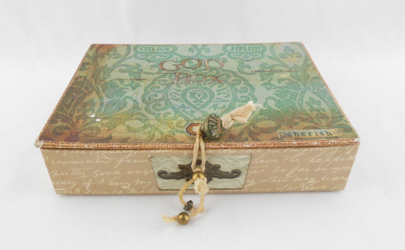 God Box Serenity Prayer Keepsake 7.5